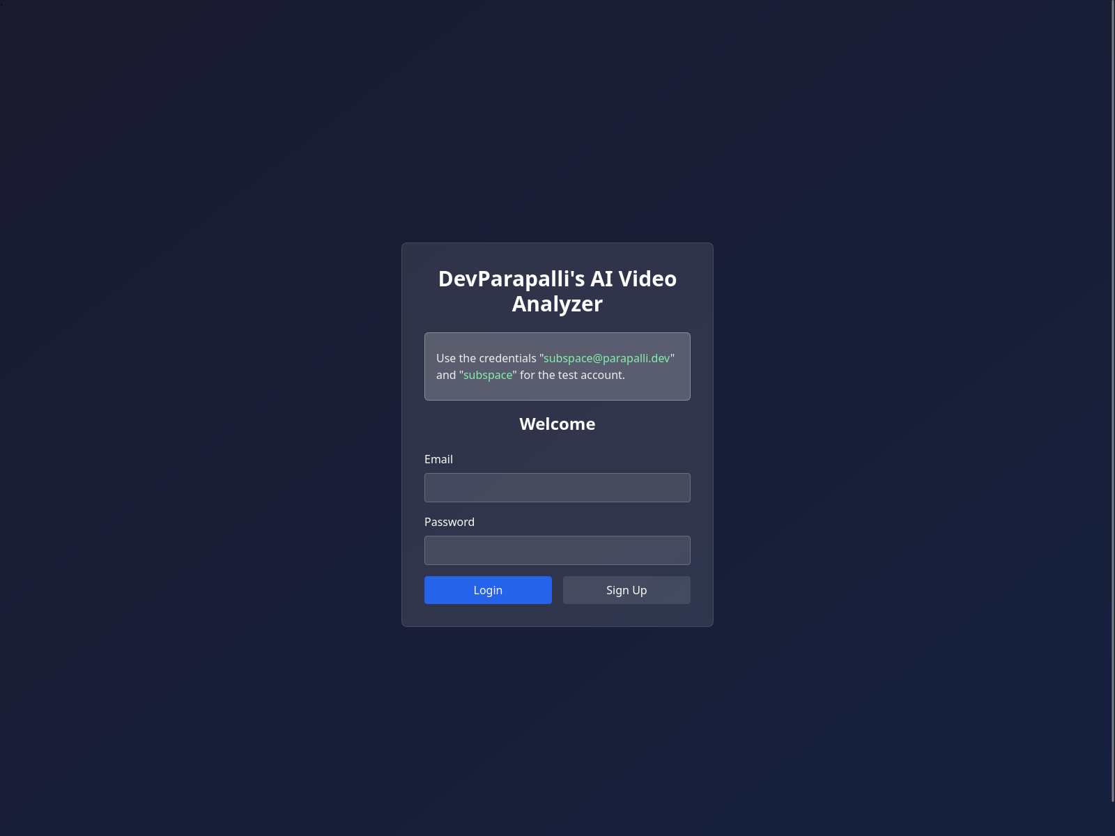 AI Video Analyzer